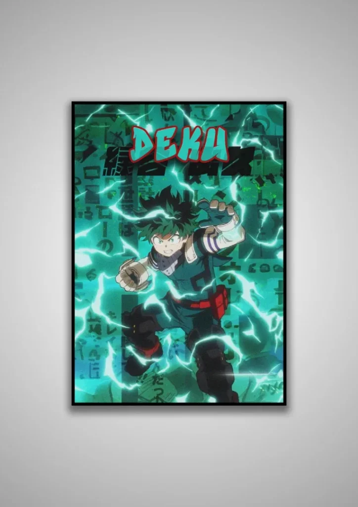 MHA Deku Poster